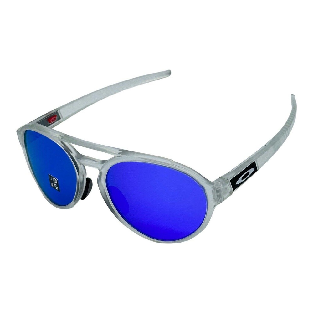 Oakley Forager Asia Fit Matte Clear Prizm Violet Lens Sunglasses (Authentic)